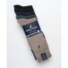 imageNautica Mens Dress Socks  5 Pack Breathable Comfort Stretch CrewLength Work Socks for Men for Business Formal Wear 6125Brown Heather