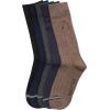 imageNautica Mens Dress Socks  5 Pack Breathable Comfort Stretch CrewLength Work Socks for Men for Business Formal Wear 6125BrownBlue Assorted