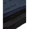 imageNautica Mens Dress Socks  5 Pack Breathable Comfort Stretch CrewLength Work Socks for Men for Business Formal Wear 6125Medium Denim Assorted