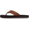 imageNautica Mens Flip Flop Beach Sandal Boat Slide Water SlippersBrowntapped