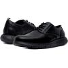imageNautica Mens Knit Dress Oxford Dress Sneakers Breathable Stylish Lightweight ampamp Comfortable  Ideal for Business or WalkingBlack Blackajax