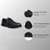imageNautica Mens Knit Dress Oxford Dress Sneakers Breathable Stylish Lightweight ampamp Comfortable  Ideal for Business or WalkingDenim Black Smooth