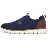 imageNautica Mens Knit Dress Oxford Dress Sneakers Breathable Stylish Lightweight ampamp Comfortable  Ideal for Business or WalkingNavy Cognacmeer
