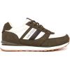 imageNautica Mens LaceUp Sneakers  Casual Stylish and Comfortable for WalkingIvory Olive
