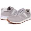 imageNautica Mens LaceUp Sneakers  Casual Stylish and Comfortable for WalkingLight Greyoutfall 3
