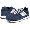 imageNautica Mens LaceUp Sneakers  Casual Stylish and Comfortable for WalkingNavy White Greyoutfall 3