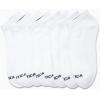 imageNautica Mens Low Cut Socks  8 Pack Soft Stretch Cushioned Athletic Ankle Socks for Men for Sports and Running Size 6125White