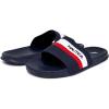 imageNautica Mens Open Toe Slide Sandals  Comfortable Indoor ampamp Outdoor Shower SlippersAmericana Fitz
