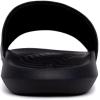 imageNautica Mens Open Toe Slide Sandals  Comfortable Indoor ampamp Outdoor Shower SlippersBlack Charcoalhyia
