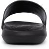 imageNautica Mens Open Toe Slide Sandals  Comfortable Indoor ampamp Outdoor Shower SlippersBlack Mono Pilf