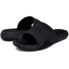 imageNautica Mens Open Toe Slide Sandals  Comfortable Indoor ampamp Outdoor Shower SlippersBlack Mono Timra