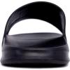 imageNautica Mens Open Toe Slide Sandals  Comfortable Indoor ampamp Outdoor Shower SlippersBlacklasal