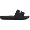imageNautica Mens Open Toe Slide Sandals  Comfortable Indoor ampamp Outdoor Shower SlippersBlackmauro