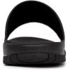 imageNautica Mens Open Toe Slide Sandals  Comfortable Indoor ampamp Outdoor Shower SlippersBlackmauro