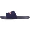 imageNautica Mens Open Toe Slide Sandals  Comfortable Indoor ampamp Outdoor Shower SlippersNavylando