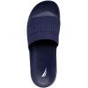imageNautica Mens Open Toe Slide Sandals  Comfortable Indoor ampamp Outdoor Shower SlippersNavylasal