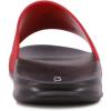 imageNautica Mens Open Toe Slide Sandals  Comfortable Indoor ampamp Outdoor Shower SlippersRed Black Porter