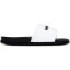imageNautica Mens Open Toe Slide Sandals  Comfortable Indoor ampamp Outdoor Shower SlippersWhitemauro