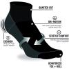 imageNautica Mens Quarter Socks  6 Pack Comfort Stretch Cushioned MoistureWicking Athletic Ankle Socks for Men Sizes 6125BlueBurgundyBlack