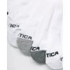 imageNautica Mens Quarter Socks  8 Pack Comfort Stretch Cushioned MoistureWicking Athletic Ankle Socks for Men Sizes 6125All White