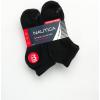 imageNautica Mens Quarter Socks  8 Pack Comfort Stretch Cushioned MoistureWicking Athletic Ankle Socks for Men Sizes 6125Black