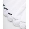 imageNautica Mens Quarter Socks  8 Pack Comfort Stretch Cushioned MoistureWicking Athletic Ankle Socks for Men Sizes 6125White Tall