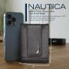 imageNautica Mens Slim Wallet  Card Case  RFID Blocking  ID Window  Minimalist  Lightweight  Genuine LeatherJClass  Black