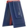 imageNautica Mens Slim Wallet  Card Case  RFID Blocking  ID Window  Minimalist  Lightweight  Genuine LeatherTwo Tone  NavyRed