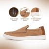imageNautica Mens SlipOn Loafers Casual Moc Toe Sneakers Boat Shoes Slipper for Men  Lightweight ampamp Comfortable  DerwinTan Smooth