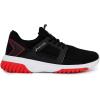 imageNautica Mens Sneakers Athletic Comfortable Casual LaceUp Fashion Walking ShoesBlack Red Goodreau