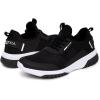 imageNautica Mens Sneakers Athletic Comfortable Casual LaceUp Fashion Walking ShoesBlack White Geoff