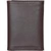 imageNautica Mens Trifold Wallet  RFID Blocking Protection  ID Window  Card Slots  Genuine Leather  DurableEmbossed Leather  Brown