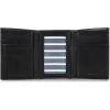imageNautica Mens Trifold Wallet  RFID Blocking Protection  ID Window  Card Slots  Genuine Leather  DurableEnameled Logo  Black