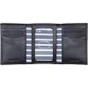 imageNautica Mens Trifold Wallet  RFID Blocking Protection  ID Window  Card Slots  Genuine Leather  DurableJClass  Black