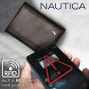 imageNautica Mens Trifold Wallet  RFID Blocking Protection  ID Window  Card Slots  Genuine Leather  DurableJClass  Brown