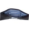 imageNautica Mens Trifold Wallet  RFID Blocking Protection  ID Window  Card Slots  Genuine Leather  DurableLogo Ribbon  Black