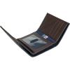 imageNautica Mens Trifold Wallet  RFID Blocking Protection  ID Window  Card Slots  Genuine Leather  DurablePop Color  BlackBrown