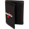 imageNautica Mens Trifold Wallet  RFID Blocking Protection  ID Window  Card Slots  Genuine Leather  DurableRubberLeather  Black