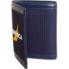 imageNautica Mens Trifold Wallet  RFID Blocking Protection  ID Window  Card Slots  Genuine Leather  DurableRubberLeather  Navy