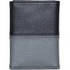 imageNautica Mens Trifold Wallet  RFID Blocking Protection  ID Window  Card Slots  Genuine Leather  DurableTwo Tone  BlackGrey