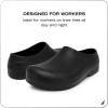 imageNautica Women Men Work Clogs Slides Slip Resistant Quick Drying Kitchen Shoes Cushioned Sandals with Arch SupportBlack