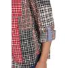 imageNautica Womens Button Front Long Sleeve Roll Tab ShirtBlack Multi
