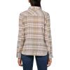 imageNautica Womens Button Front Long Sleeve Roll Tab ShirtBridal Rose Multi