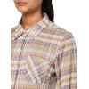 imageNautica Womens Button Front Long Sleeve Roll Tab ShirtBridal Rose Multi