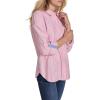 imageNautica Womens Button Front Long Sleeve Roll Tab ShirtConfetti Multi