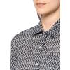 imageNautica Womens Button Front Long Sleeve Roll Tab ShirtNight Sky Multi