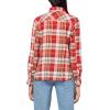 imageNautica Womens Button Front Long Sleeve Roll Tab ShirtSamba Multi