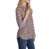 imageNautica Womens Button Front Long Sleeve Roll Tab ShirtSolid Confetti