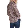 imageNautica Womens Button Front Long Sleeve Roll Tab ShirtSolid Confetti