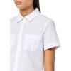 imageNautica Womens Button Front Short Sleeve Camp Shirt Bright White XSmall